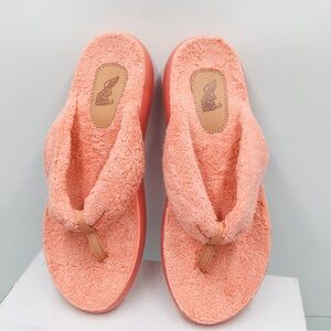 Ancient Greek Sandals Charisma Terry Pink Cozy Size EU 40 US 10 M